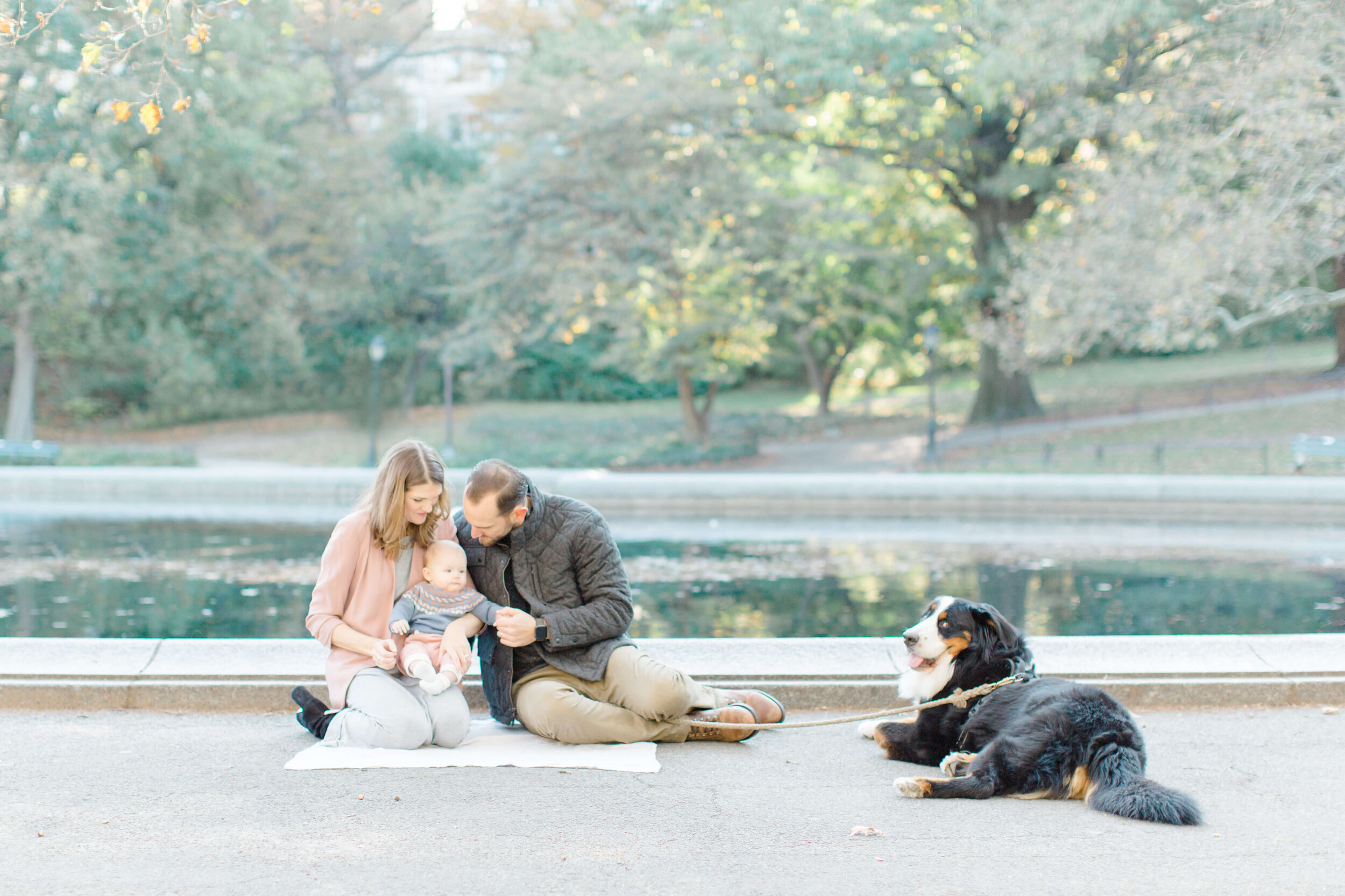 NYC Family Photographer, Jacqueline Clair, features a beautiful family session in Central Park